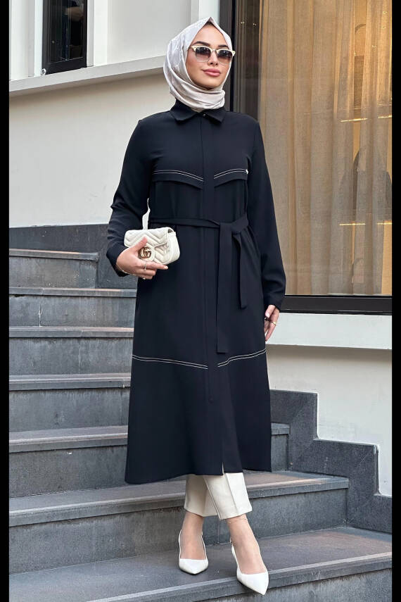 Mahza 7642 120 Cm Spor Kap Siyah - 1