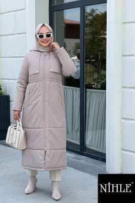 Mahza 7620 Su Geçirmez 120 cm Kumaş Kap Bej - Mahza