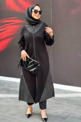 Mahza Oyşo Kumaş Yeni Sezon 120cm Spor Kap 7652 Siyah - Nihle